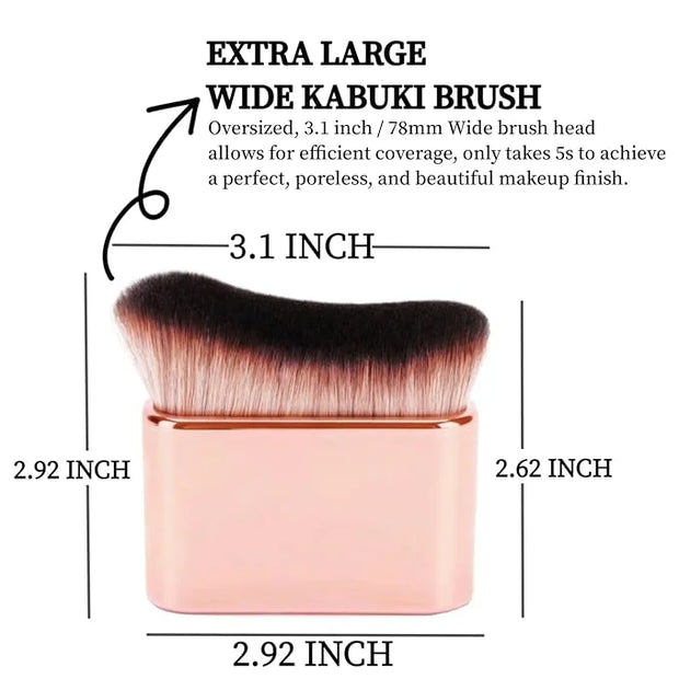 Body Makeup Brush, Self Tanner Brush, Kabuki Brush for Body, Tanning Brush for Tan, Body Makeup Brush for Leg, Bronzer Bru...