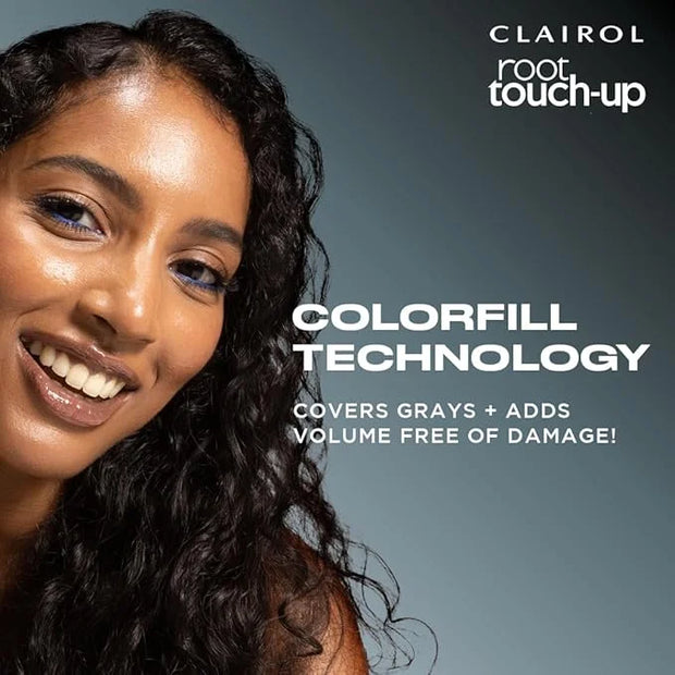 Clairol Root Touch-Up Color + Volume 2-in-1 Temporary Spray, Dark Brown Hair Color, Pack of 1 - Product Image