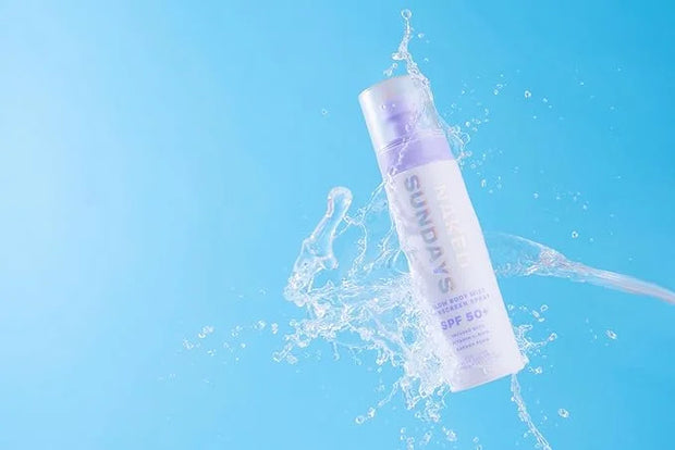 Naked Sundays SPF 50+ Body Mist Sunscreen Spray UVA/UVB Broad Spectrum Mist, 150 ml - Product Image