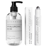 Asterwood Hyaluronic Acid Serum (8 oz) + Hyaluronic Acid Eye Serum - Product Image