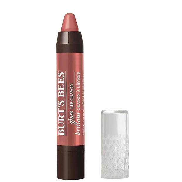 Burt's Bees 100% Natural Moisturizing Gloss Lip Crayon, Santorini Sunrise - 1 Crayon - Product Image