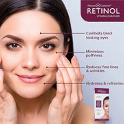 Retinol Anti-Aging Eye Gel Pads – The Original Retinol Instant De-Puff Treatment – Soothing Vitamin A Eye Gel Pads Reduce ...