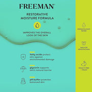 Freeman Rich Cream + Overnight Leave-On, Moisturizing Face Mask, Facial Mask For Dry Skin, Face Cream Infused With Magnesi...