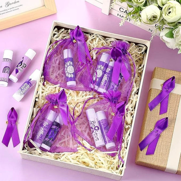 50 Set Overdose Awareness Lip Balms Alzheimer's