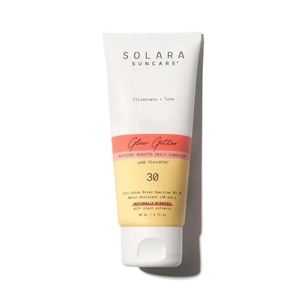Solara Suncare - Glow Getter Body Moisturizer, SPF 30 (Sport) | EWG Verified, Vegan, Cruelty Free, Reef friendly | Natural...
