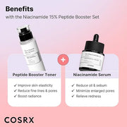 COSRX Niacinamide 15% Peptide Booster Set - Amazon Exclusive - Korean Skin Care Set, Gift Sets, Niacinamide Serum, Face Se...