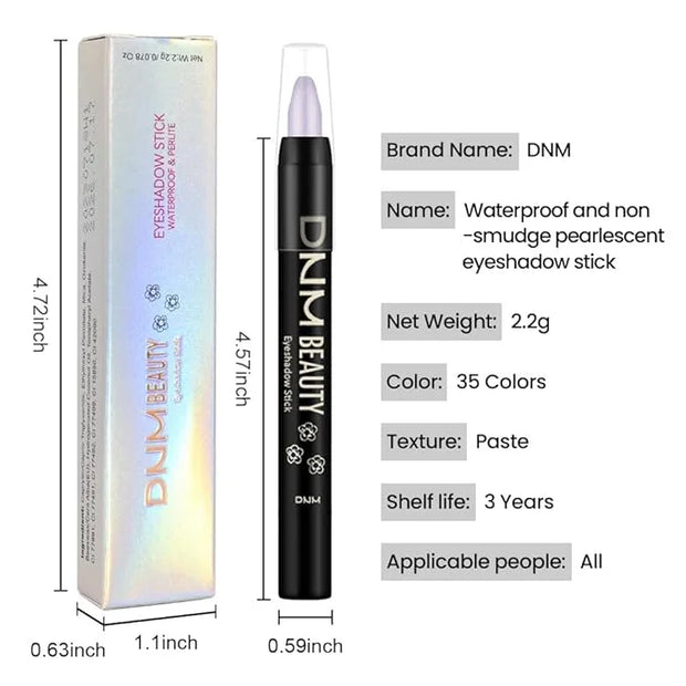 evpct Light Purple Shimmer Cream Eye Shadow Brightener Sticks Set for Eyes, Light Purple Shimmery Matte Pencil Eye shadow ...