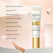 Cosmetics Gold Lift 24karat Gold Expert Anti-Wrinkle Eye Cream 15 ml - Product Image