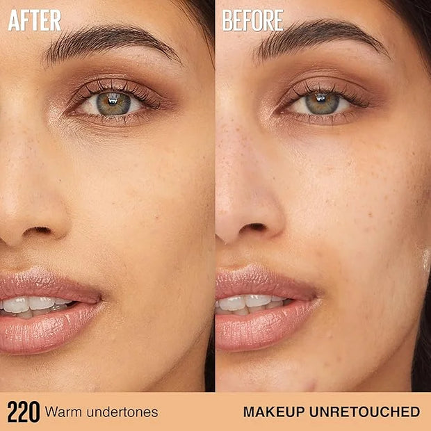 Maybelline Super Stay Lumi-Matte Foundation, Lightweight and Buildable Full Coverage Foundation Makeup For Up To 30HR Wear...