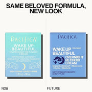 Pacifica Wake Up Beautiful Retinoid Night Cream – Overnight Anti-Aging Moisturizer with Hyaluronic Acid & Melatonin, Reduc...