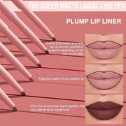 evpct Plum Matte Creamy Retractable Lip Liner Pencils for Shaping & Sculpting Lips, Lip Pencils for Women Long Lasting Wat...