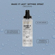 Milani Make It Last Original - Natural Finish Setting SPray - 3-in-1 Setting Spray and Primer- Prime + Correct + Set - Mak...