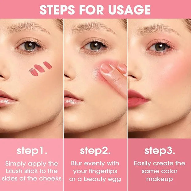 Jolilab Liquid Blush - High Pigment, Long - Lasting, Buildable Color for a Natural Glow（02#） - Product Image