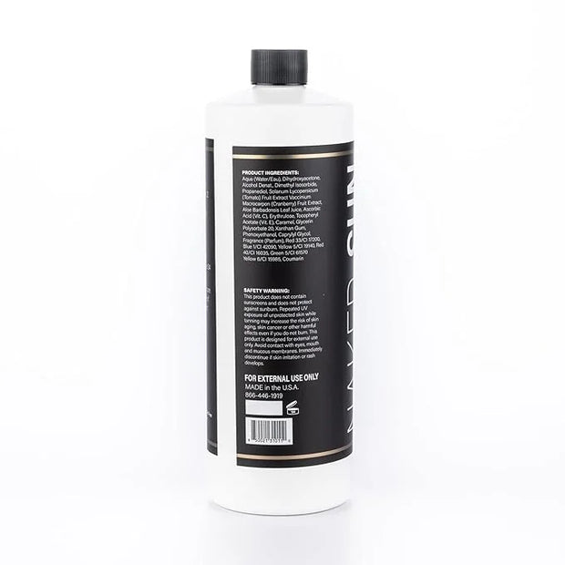 Naked Sun Honey Glow Violet Rapid Spray Tan Solution - 32 oz Airbrush Sunless Self Tan Spray