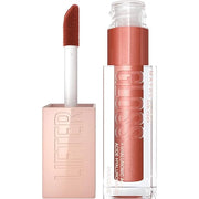 Maybelline Lifter Gloss, Hydrating Lip Gloss with Hyaluronic Acid, High Shine for Plumper Looking Lips, Topaz, Terracotta ...