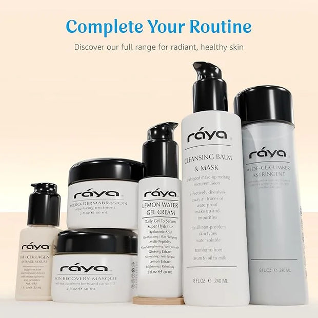 Raya Lemon Water Gel Cream (308) | Moisturizing, Skin-Repairing, and Anti-Aging Facial Day and Night Cream for Non-Problem...