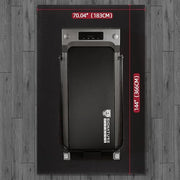 High Density Home Gym Treadmill Exercise Bike Equipment Mat 1/4" Thick, - Product Image