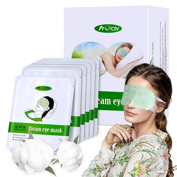 16 Packs Steam Eye Mask,Warm Eye Compress for Dry Eyes Sleep Mask,Hot Auto Heated Eye Masks Relaxing Gifts for Women Moist...