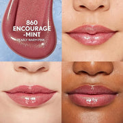 Covergirl Clean Fresh Yummy Plumper Lip Gloss, 860 Encourage-Mint, Shiny, Vegan Formula, Easy to Apply, Minty Flavor, 0.33...