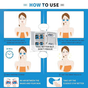Under Eye Masks for Dark Circles and Puffiness 70PCS, Under Eye Patches for Puffy Eyes Treatment, Under Eye Gel Pads w/Col...