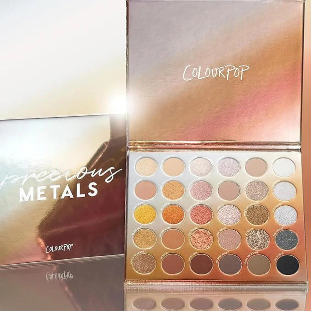 ColourPop Eyeshadow Palette - Eye Makeup Palette with Matte, Metallic, Matte Sparkle & Glitter Finishes - High-Pigment Eye...