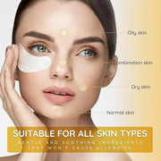 Enaskin Naturals Under Eye Patches for Dark Circles: Premium Gels Pads - Reduce Eye Bags, Wrinkles & Puffy - Skin Treatmen...