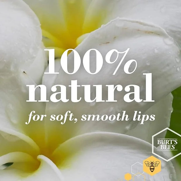 Burt's Bees Lip Balm - Coconut and Pear, Lip Moisturizer With Responsibly Sourced Beeswax, Tint-Free, Natural Origin Condi...