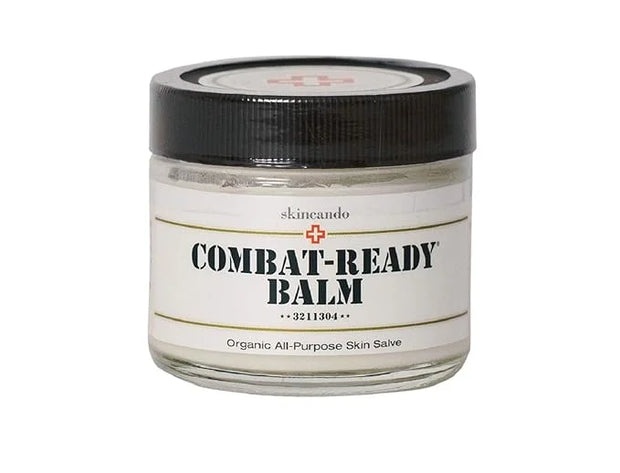 Combat Ready Skin Balm 2oz by Skincando – All Natural - Intensive Moisturizer – Skin Cream - Organic ingredients – Apricot...