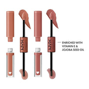 NYX PROFESSIONAL MAKEUP Shine Loud, Long-Lasting Liquid Lipstick with Clear Lip Gloss - Pack of 2 (Magic Maker, Goal Crush...
