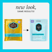 HASK Charcoal Clarifying Dry Shampoo Duo (4.3oz-Qty 2) & Argan Oil Repairing Deep Conditioner Packette, Aluminum-Free, Sul...