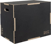 3 in 1 Non-Slip Wooden Plyo Box Plyometric - Product Image