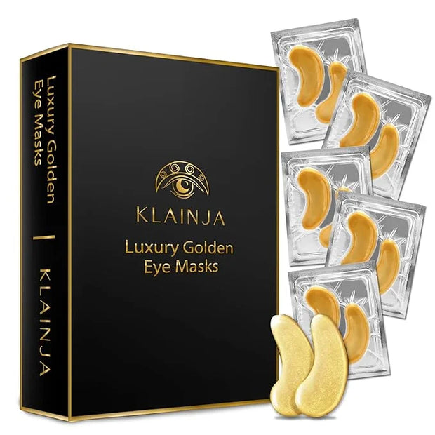 Under Eye Patches (25 Pairs) - Skin Care - Beauty Eye Mask - Eye Patches - Gift for Men - Gift for Women - Luxury Golden E...