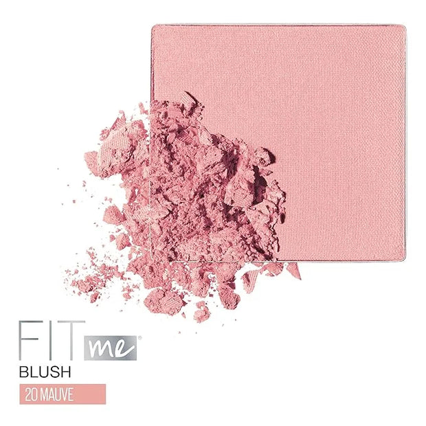 Maybelline Fit Me Powder Blush, Lightweight, Smooth, Blendable, Long-lasting All-Day Face Enhancing Makeup Color, Mauve, 1...