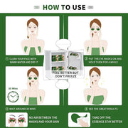 Under Eye Masks for Dark Circles and Puffiness 70PCS, Under Eye Patches for Puffy Eyes Treatment, Under Eye Gel Pads w/Sea...
