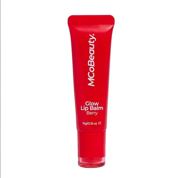 MCoBeauty Glow Lip Balm, Berry, Nourishing