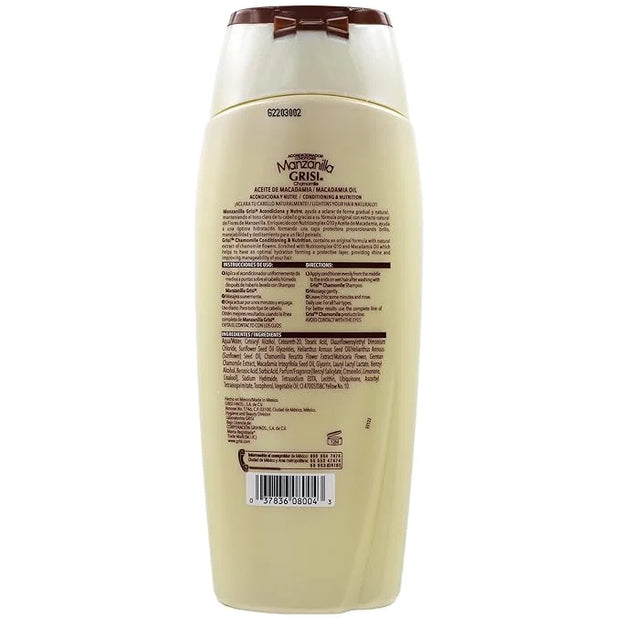 Manzanilla (Chamomile) Conditioner 13.5oz by Grisi - Product Image