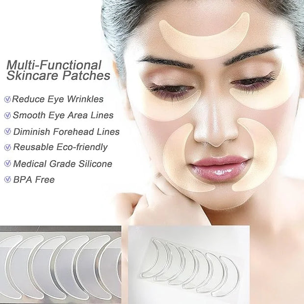 24K Gold Under Eye Patches Gel Eye Pad Hot Cold Eye Mask,Eye Masks Skincare for Removing Dark Circles and Puffiness,Reduce...