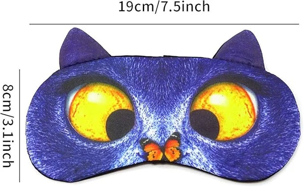 Honbay 3D Funny Eyeshade Sleep Eye Mask with Adjustable Head Strap for Travel, Game, Party, Rest, Sleeping, etc - Product ...