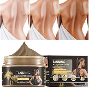 Tanning Accelerator Cream Tan Lotion, Tanning Gel Shine Brown Tanning Cream Natural Brown Tanning Lotion Effective in Sunb...