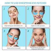 Under Eye Patches for Puffy Eyes - 24 Pairs Retinol Collagen Eye Gel Pads, Reduce Wrinkles, Puffy Eyes, Eye Bags - Eye Mas...