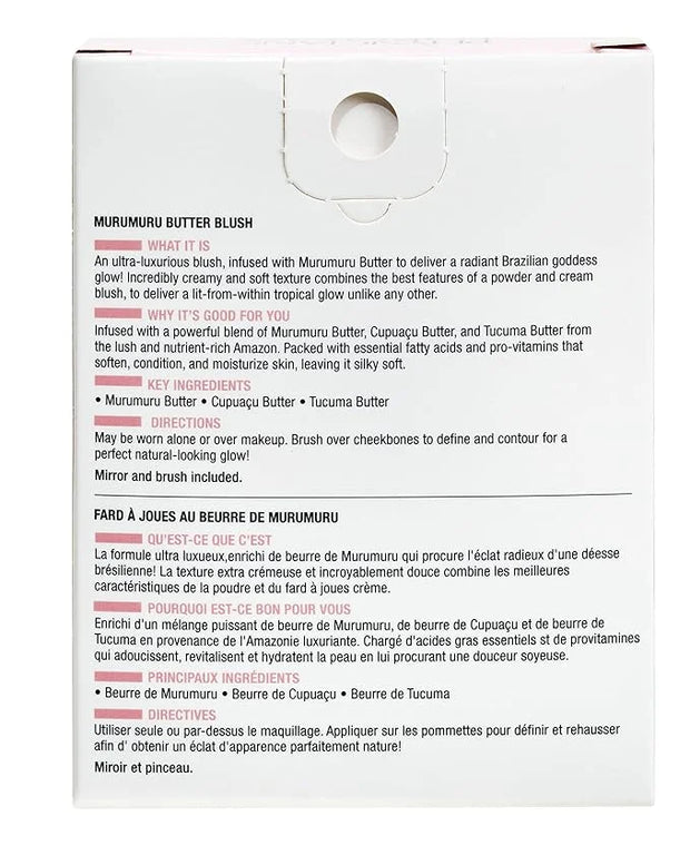 Physicians Formula Murumuru Butter Blush Makeup Powder, Saucy Mauve, Dermatologist Approved, Vegan - Product Image