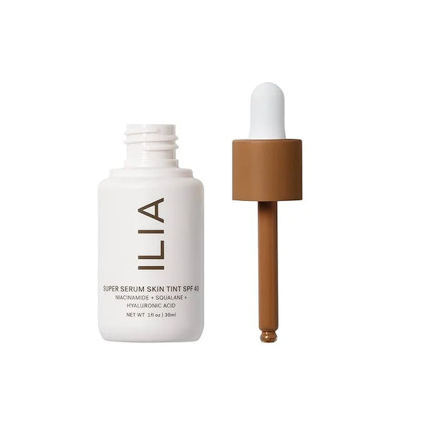ILIA - Super Serum Skin Tint SPF 40 | Non-Comedogenic, Vegan, Lightweight to Help Against Blue Light, + Pollution while Hy...