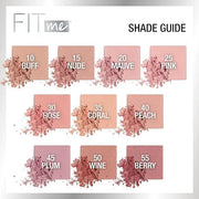 Maybelline Fit Me Powder Blush, Lightweight, Smooth, Blendable, Long-lasting All-Day Face Enhancing Makeup Color, Berry, 1...