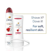 Dove Advanced Care Antiperspirant Deodorant Stick Revive to help skin barrier repair after shaving by boosting skin's cera...