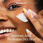 KraveBeauty Hydration Duo, Great Barrier Relief + Oat So Simple, Skin Soothing Serum & Everyday Squalane Moisturizer, Hydr...