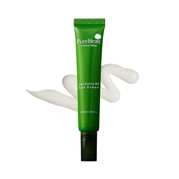 Pureheal's Centella 80 Eye Cream, Light Texture Eye Cream, Nourishing Eyezone, Centella Asiatica 80% Extract, 30ml (1.01 F...