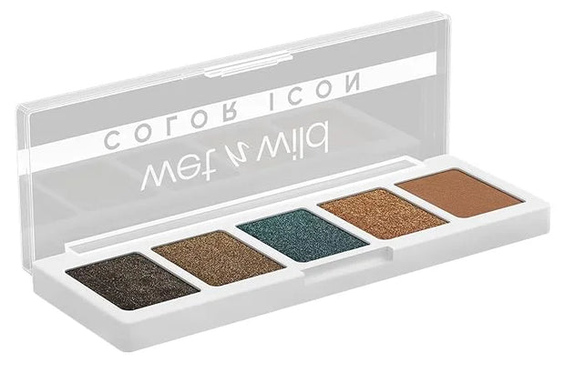 wet n wild Color Icon Eyeshadow Makeup 5 Pan Palette, Matte, Shimmer, Metallic, Long Wearing, Rich Buttery Pigment, Cruelt...