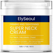 Korean Neck Cream for Firming & Tightening: Neck & Chest Anti-Aging Treatment for Crepey Sagging Skin & Wrinkles - Women &...