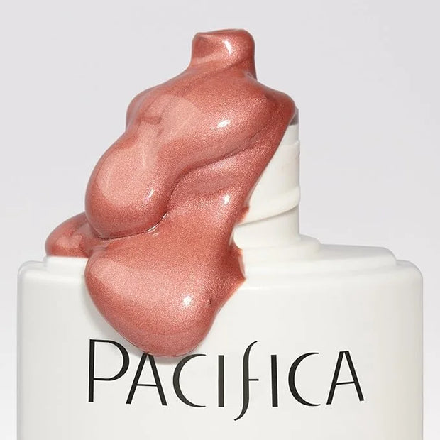 Pacifica Crystal Lit Glowy Glisten Drops – Face Makeup - Shimmery Multi-Use Liquid Blush/Highlighter for Radiant, Dewy Che...