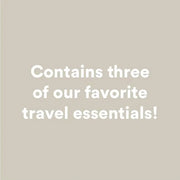 Camille Beckman Classic Collection Travel Trios, French Vanilla, Glycerine Hand Therapy 1.35 oz, Silky Body Cream 2 oz, Ha...